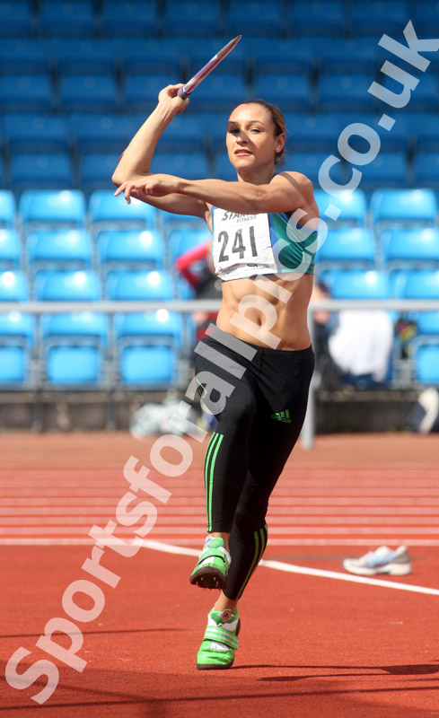 Jessica Ennis City of Sheffield), javelin, Northern Championships, Sport City Manchester